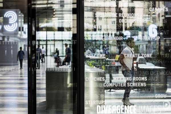 Station F, le plus grand campus de start-up au monde.
