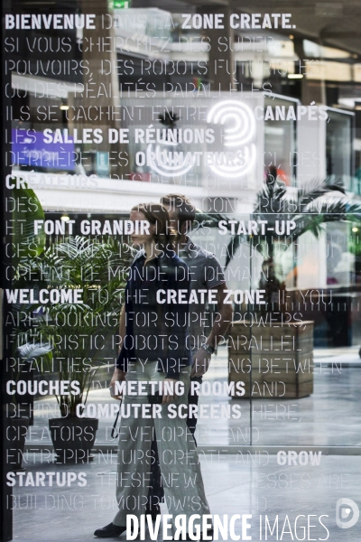 Station F, le plus grand campus de start-up au monde.