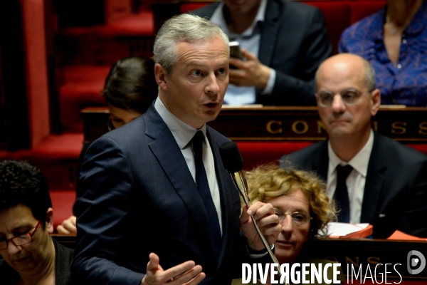 Assemblée nationale. Budget et questions au gouvernement