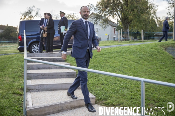 Edouard Philippe, Premier ministre, à Châlus