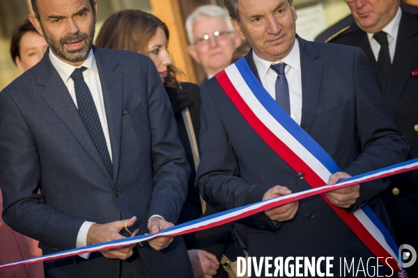 Edouard Philippe, Premier ministre, à Châlus