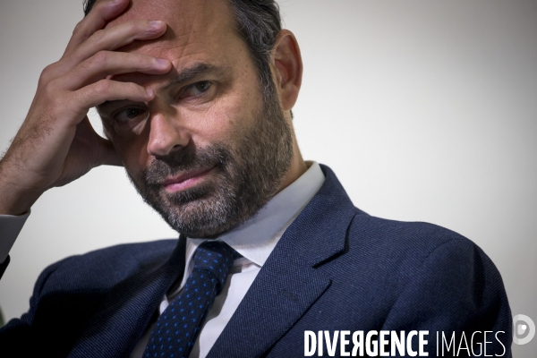 Edouard Philippe, Premier ministre, à Châlus