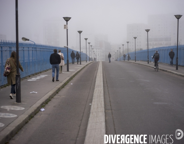 Pont rue Riquet, Paris Nord