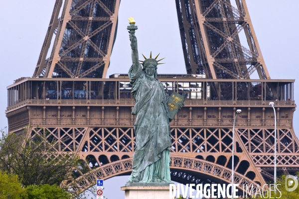 Paris et la Tour Eiffel.