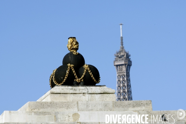 Paris et la Tour Eiffel.