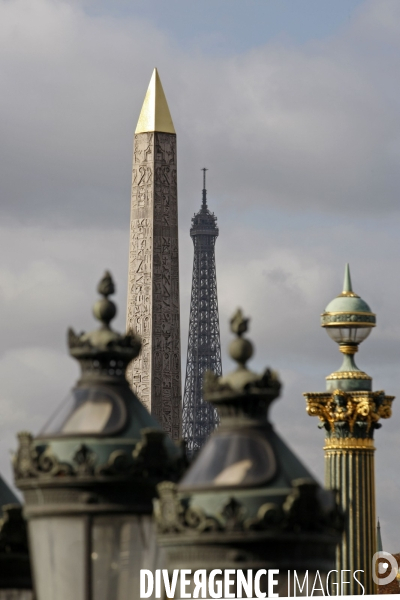 Paris et la Tour Eiffel.