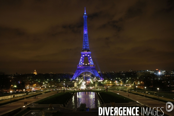 Paris et la Tour Eiffel.