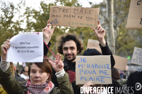 Rassemblement des femmes #MeToo dans la vraie vie, à Paris