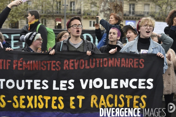 Rassemblement des femmes #MeToo dans la vraie vie, à Paris