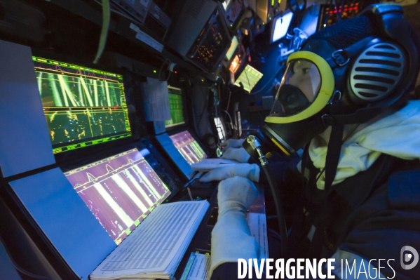 Exercice d alerte à bord du sous-marin Saphir
