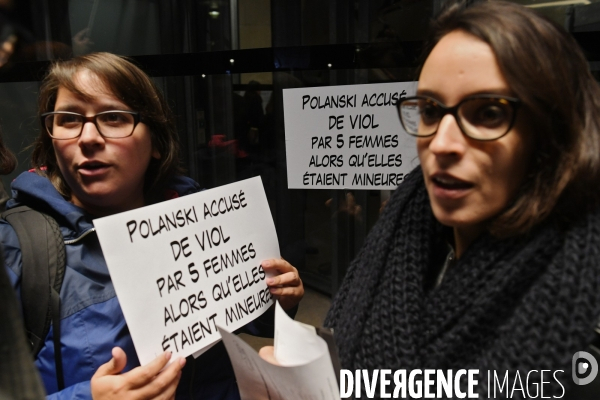 Manifestation féministe contre Roman Polanski