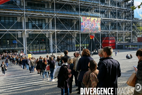 Paris.Le centre Pompidou