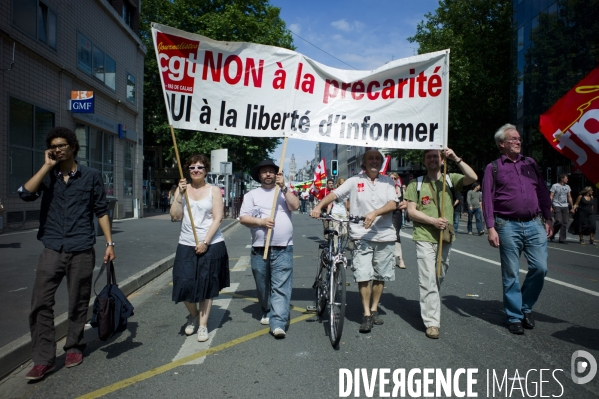 Lille - Manifestation contre le projet de réforme des retraites