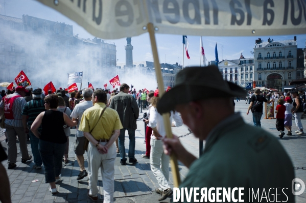 Lille - Manifestation contre le projet de réforme des retraites