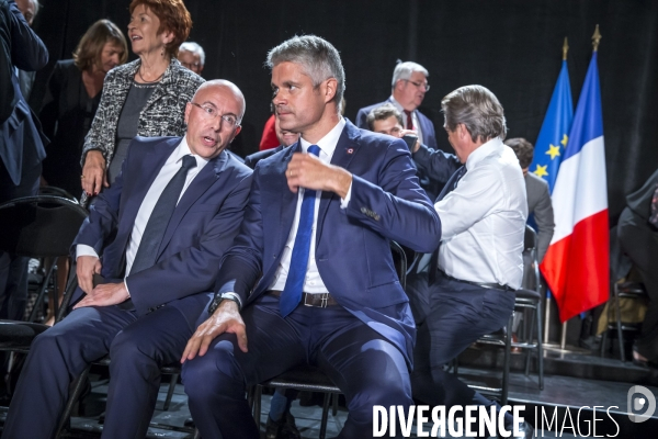 Laurent Wauquiez en campagne sur la Côte d Azur
