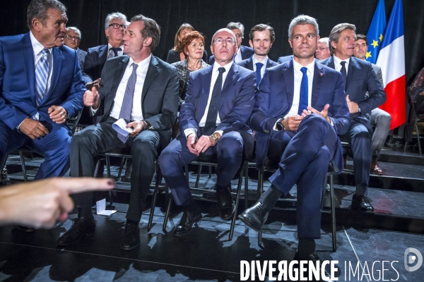 Laurent Wauquiez en campagne sur la Côte d Azur