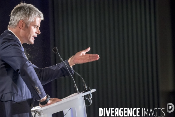 Laurent Wauquiez en campagne sur la Côte d Azur