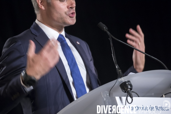 Laurent Wauquiez en campagne sur la Côte d Azur