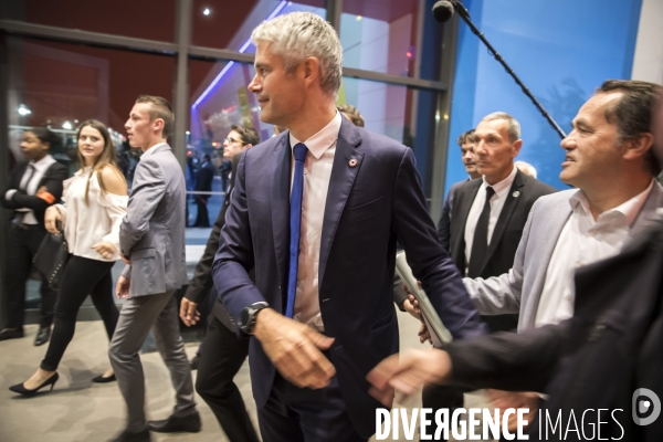 Laurent Wauquiez en campagne sur la Côte d Azur