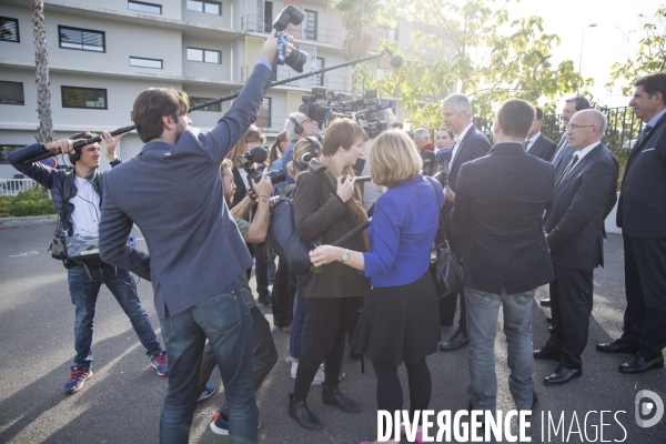 Laurent Wauquiez en campagne sur la Côte d Azur