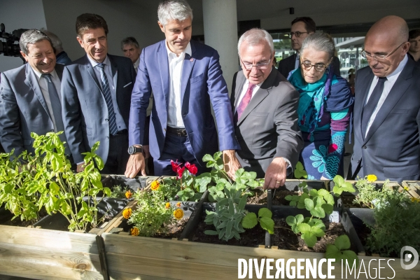 Laurent Wauquiez en campagne sur la Côte d Azur