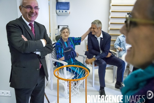 Laurent Wauquiez en campagne sur la Côte d Azur