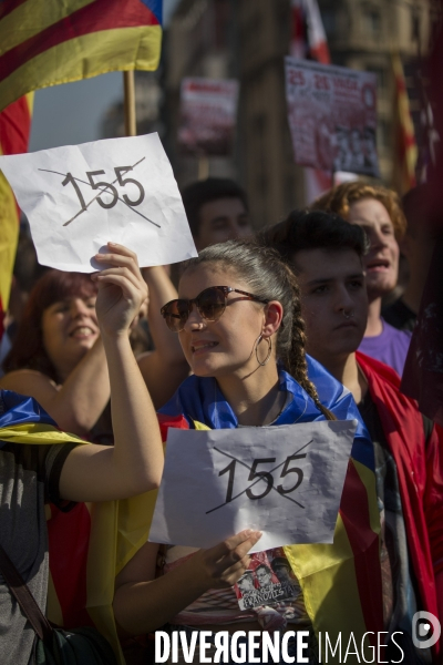 Catalogne: Independance days vus de la rue