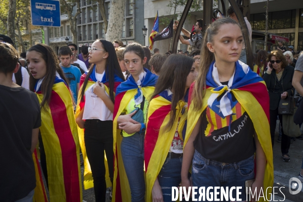 Catalogne: Independance days vus de la rue