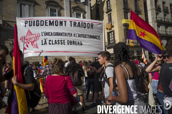 Catalogne: Independance days vus de la rue