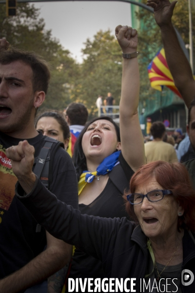 Catalogne: Independance days vus de la rue