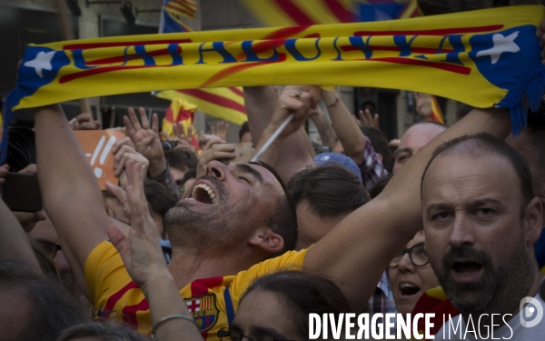 Catalogne: Independance days vus de la rue