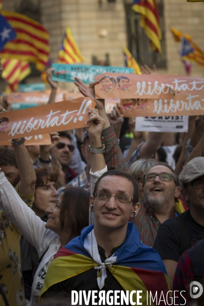 Catalogne: Independance days vus de la rue