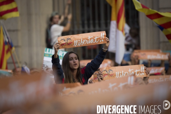 Catalogne: Independance days vus de la rue