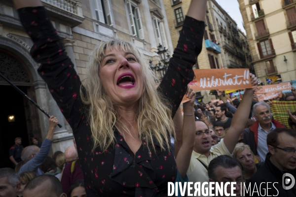 Catalogne: Independance days vus de la rue