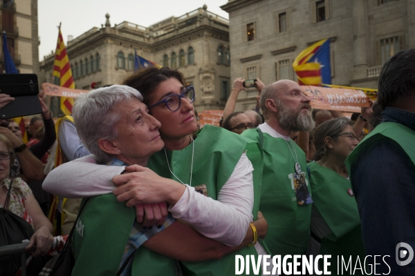 Catalogne: Independance days vus de la rue