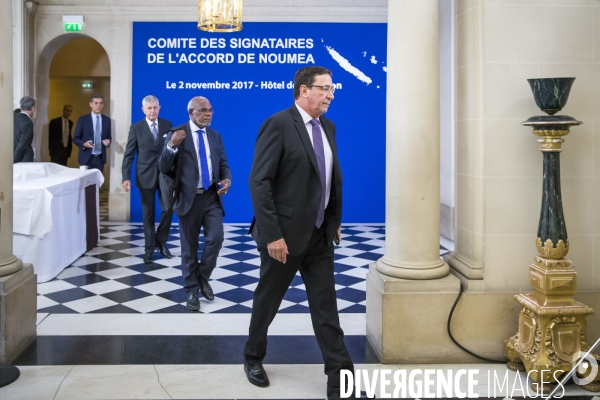 Réunion sur le référendum d autodétermination en Nouvelle-Calédonie à Matignon