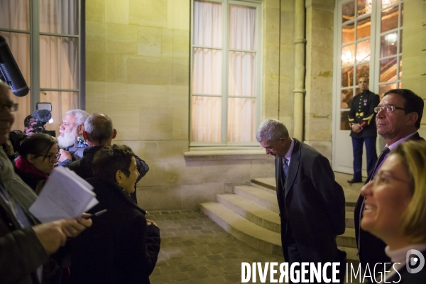 Réunion sur le référendum d autodétermination en Nouvelle-Calédonie à Matignon