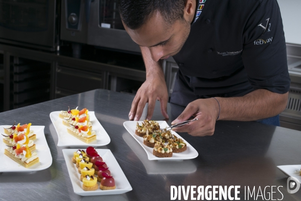 Portrait du patissier yazid ichemrahen.