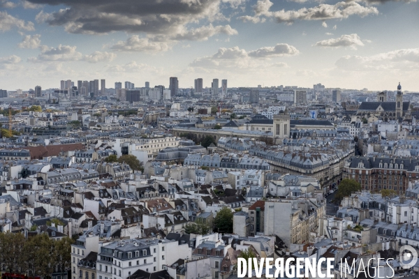 Paris vue de Notre-Dame