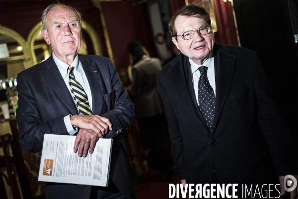 Conférence de presse de Luc Montagnier et Henri Joyeux.