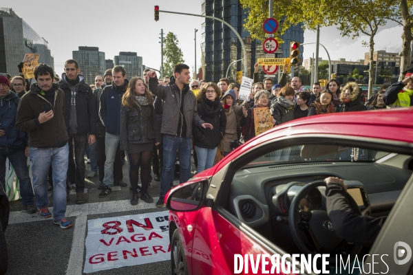 Catalogne: Un pays arrêté !