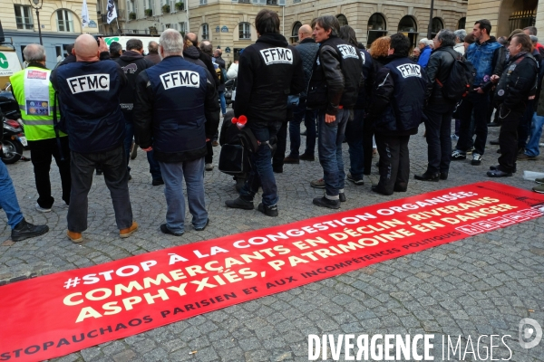 Premiere manifestation des usagers de la route et des transports  en colere