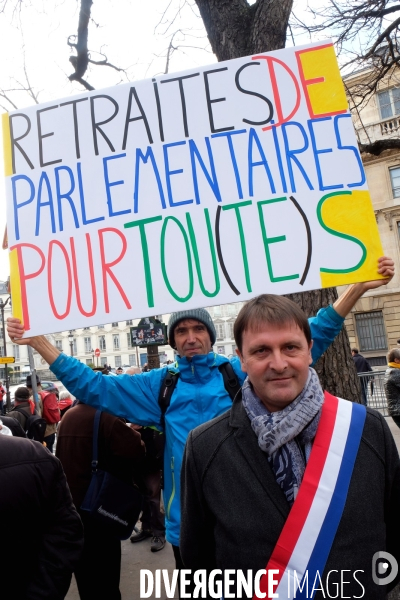 Manifestation des retraités pour leur pouvoir d achat