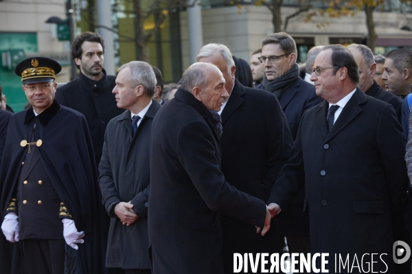 Commemoration attentat du 13 novembre 2015 Stade de France