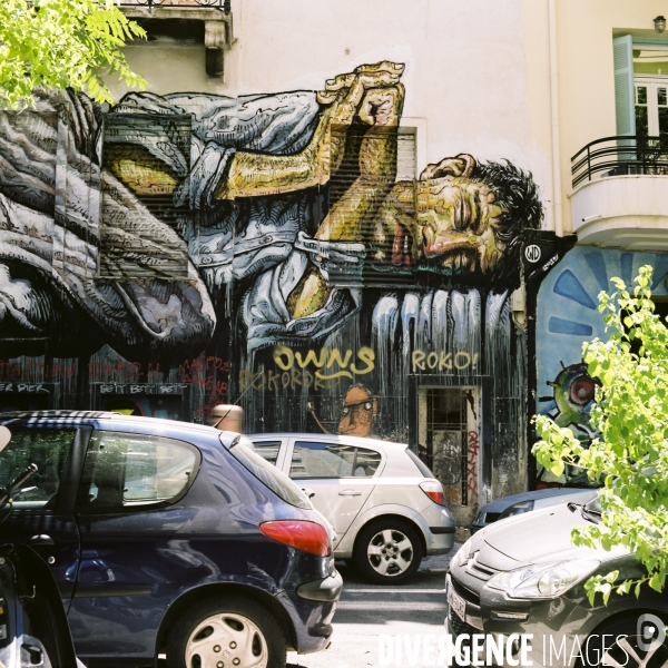 Exarchia, le quartier anarchiste et rebelle d Athènes, Grèce