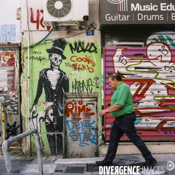 Exarchia, le quartier anarchiste et rebelle d Athènes, Grèce