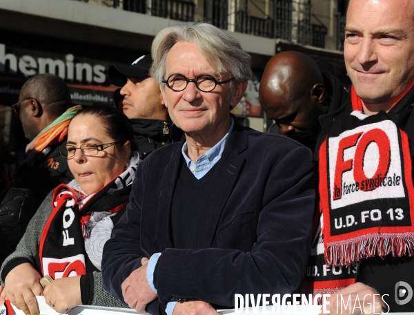 Manif unitaire a marseille