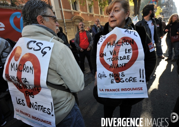 Manif unitaire a marseille