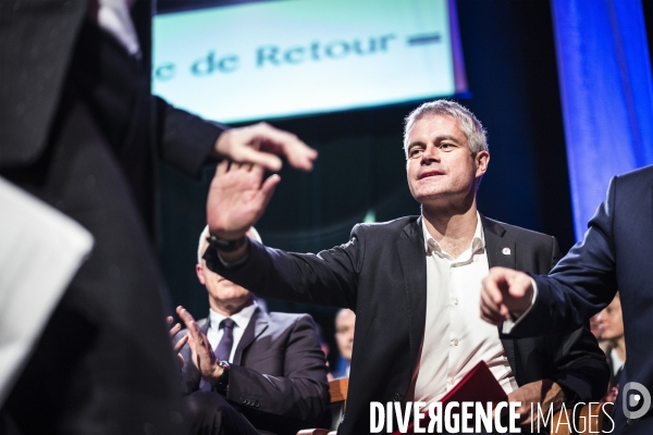 Réunion publique de Laurent Wauquiez à Asnières