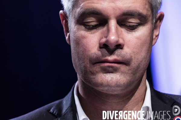 Réunion publique de Laurent Wauquiez à Asnières